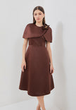 Lisette Dress - Sophisticated Cape Variation (Pre-order)