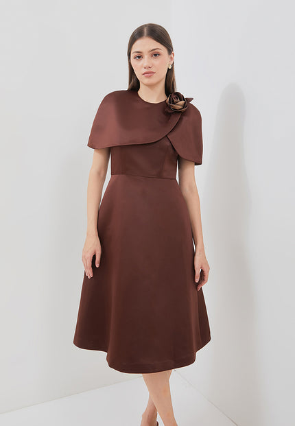 Lisette Dress - Sophisticated Cape Variation (Pre-order)