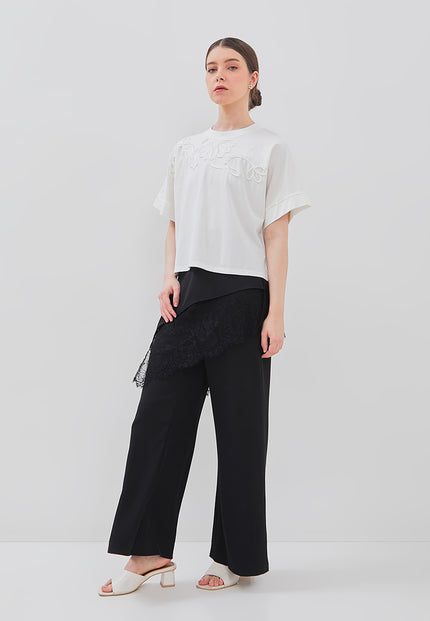 Jira Pants - Adjustable Overskirt with Lace