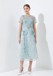 Carmiolane Dress - Peplum Waist Detail (Pre-order)