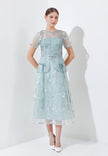 Carmiolane Dress - Peplum Waist Detail (Pre-order)