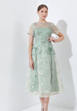 Carmiolane Dress - Peplum Waist Detail (Pre-order)