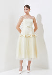 Lachelle Dress - Soft Flare Tulle Midi Dress (Pre-order)