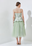 Lachelle Dress - Soft Flare Tulle Midi Dress (Pre-order)