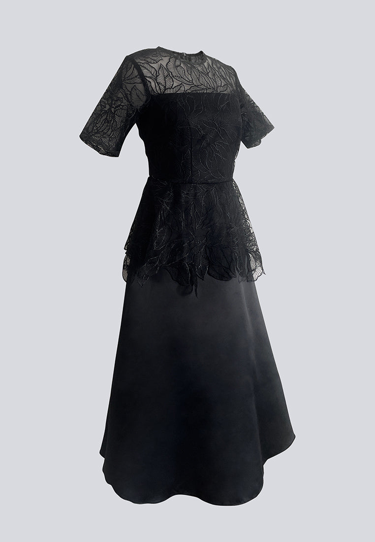 Rhea Dress - Tulle Lace Fit & Flare Dress