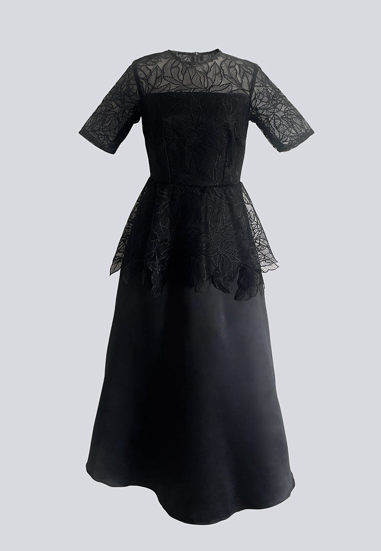 Rhea Dress - Tulle Lace Fit & Flare Dress