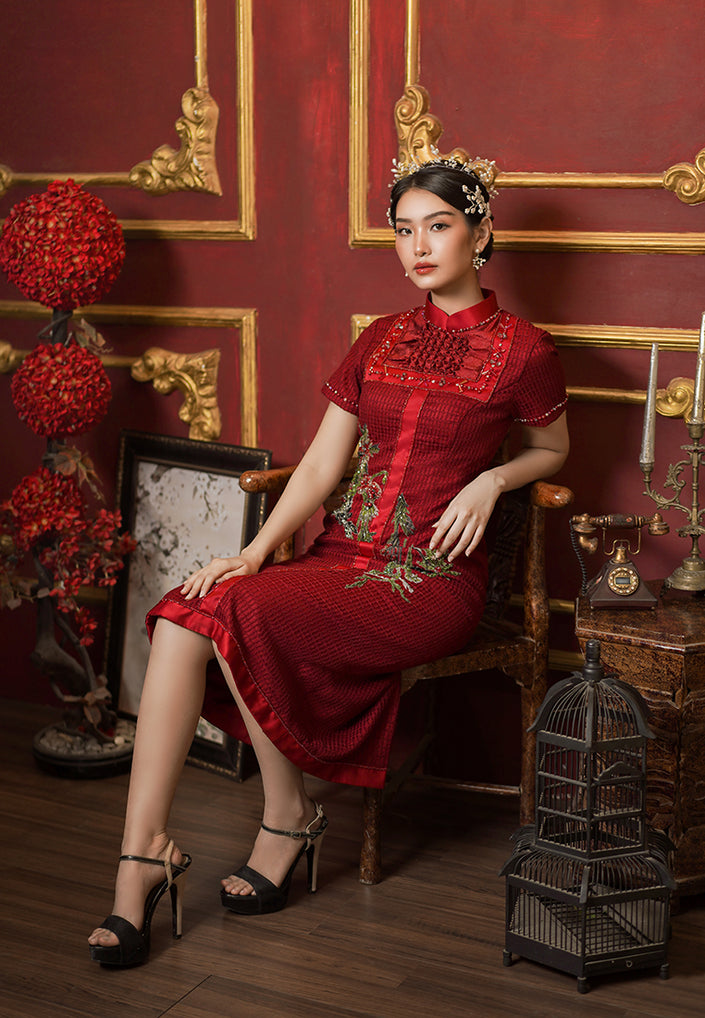 Ravonna Cheongsam Dress (Pre-order)