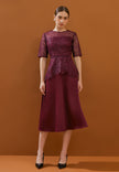 Rhea Dress - Tulle Lace Fit & Flare Dress (Pre-Order)