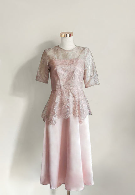 Rhea Dress - Tulle Lace Fit & Flare Dress (Pre-Order)