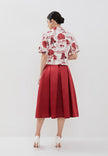 Sadie Cheongsam Top - Loose Printed Oriental Top (Pre-Order)