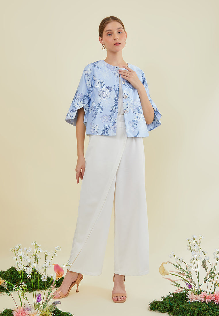 Kleine Pants - High Waisted Asymmetric Pants