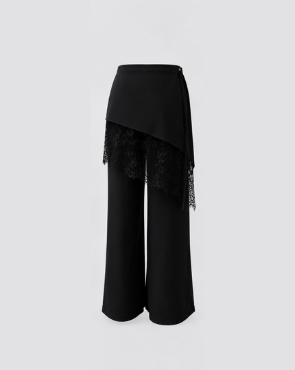 Jira Pants - Adjustable Overskirt with Lace