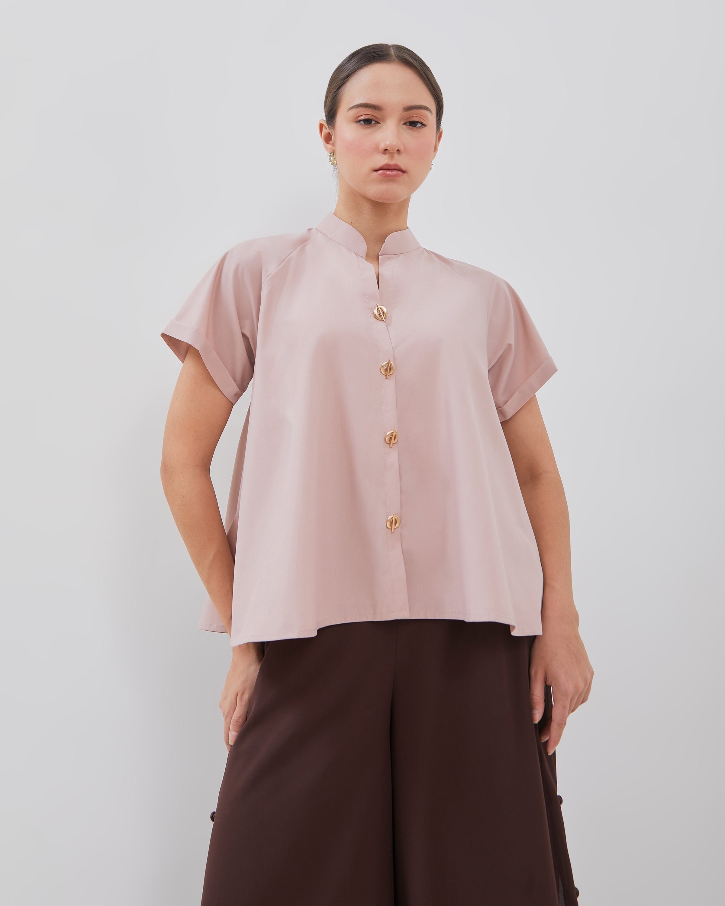 Venya Top - Loose Flared with Flattering V-neck (Pre-order)