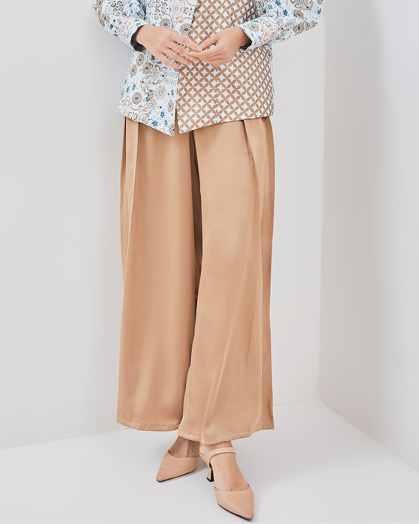 Zanel Pants - Long Wide Pleats Pants (Pre-Order)