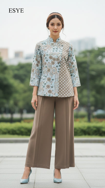 Zanel Pants - Long Wide Pleats Pants (Pre-Order)