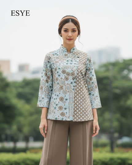 Zanel Top - Ethnic Flower Loose Top (Pre-Order)