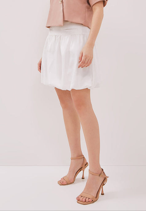 Polly Skirt - Mini Bubble Cotton Skirt