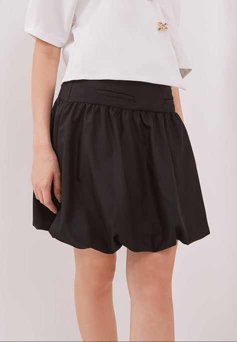 Polly Skirt - Mini Bubble Cotton Skirt