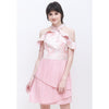 ESYE - Winslet Cheongsam Dress | Cold Shoulder Ruffles Dress