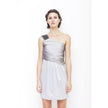Toga Shift Dress - Bodycon Asymmetrical Dress