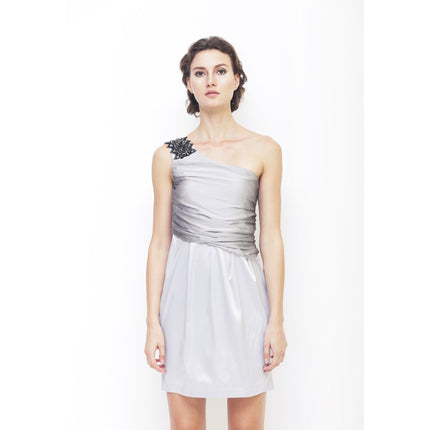 Toga Shift Dress - Bodycon Asymmetrical Dress