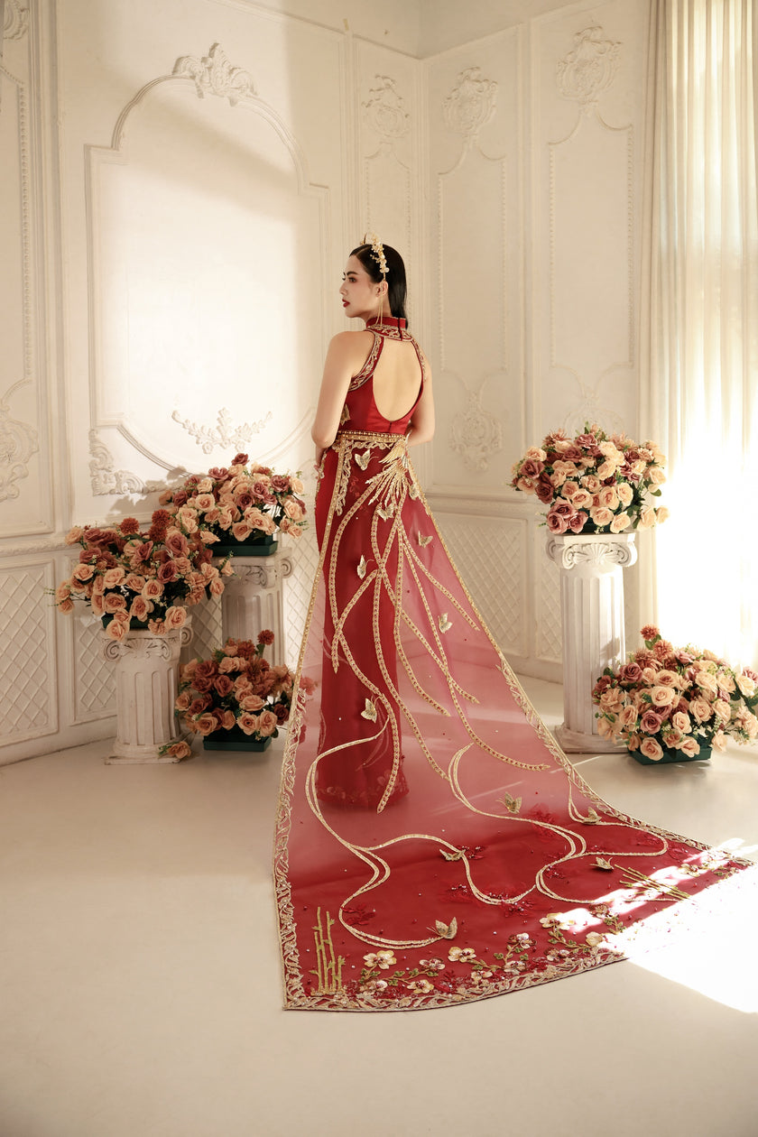 Ella Sangjit Dress (Rent)