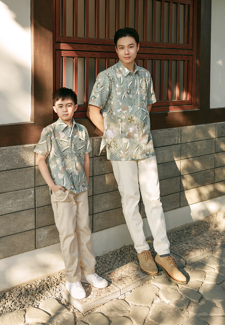 Marlow Gent Shirt - Men Multicolor Ethnic Floral Shirt (Pre-Order)