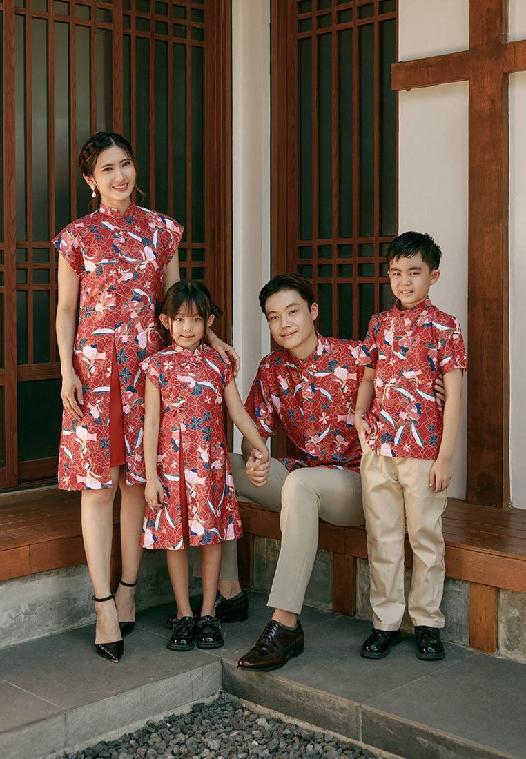 Avenly Boy Shirt – Boys Cheongsam Ethnic Shirt (Pre-Order)