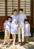 Breezy Boy Shirt – Boys Cheongsam Blue Shirt (Pre-Order)