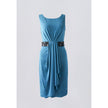 Knit Cascade Dress - Sleeveless Cascade Dress