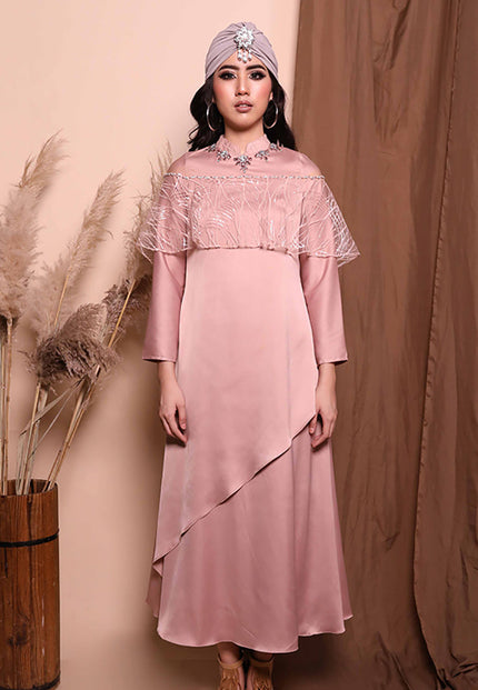 Maelyn Long Dress Pink (Pre-Order)