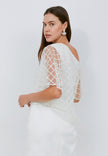 Quinn Lace Top White ( Pre- Order )