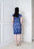 Ruby Cheongsam Dress Blue