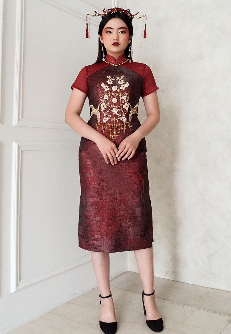 Tyra Cheongsam Dress (Pre-Order)